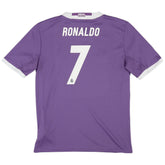 Ronaldo #7 Retro Real Madrid Away Jersey 2016/17