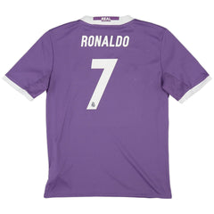 Ronaldo #7 Retro Real Madrid Away Jersey 2016/17