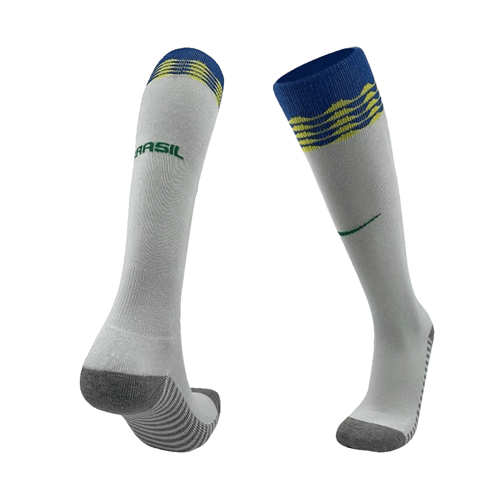 Kids Brazil Home Soccer Socks