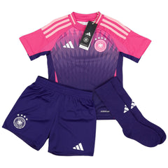 Kids Germany Away Full Jersey Kit Euro