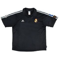Zidane #5 Retro Real Madrid Centenary Away Jersey 2002/03