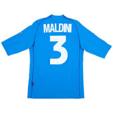 Maldini #3 Retro Italy Home Jersey Euro Cup 2000