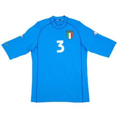 Maldini #3 Retro Italy Home Jersey Euro Cup 2000
