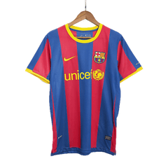 Messi #10 Retro Barcelona Home Jersey 2010/11