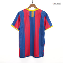 Messi #10 Retro Barcelona Home Jersey 2010/11
