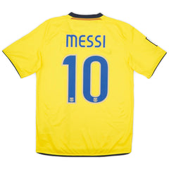 Messi #10 Retro Barcelona Away Jersey 2008/09