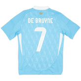 De Bruyne #7 Belgium Away Jersey EURO