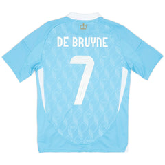 De Bruyne #7 Belgium Away Jersey EURO