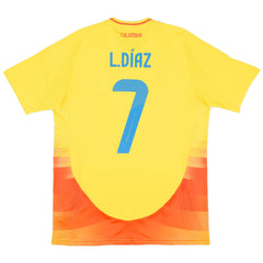 L.DÍAZ #7 Colombia Home Jersey Copa America