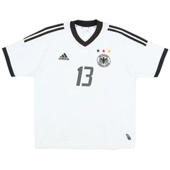 BALLACK #13 Retro Germany Home Jersey World Cup 2002