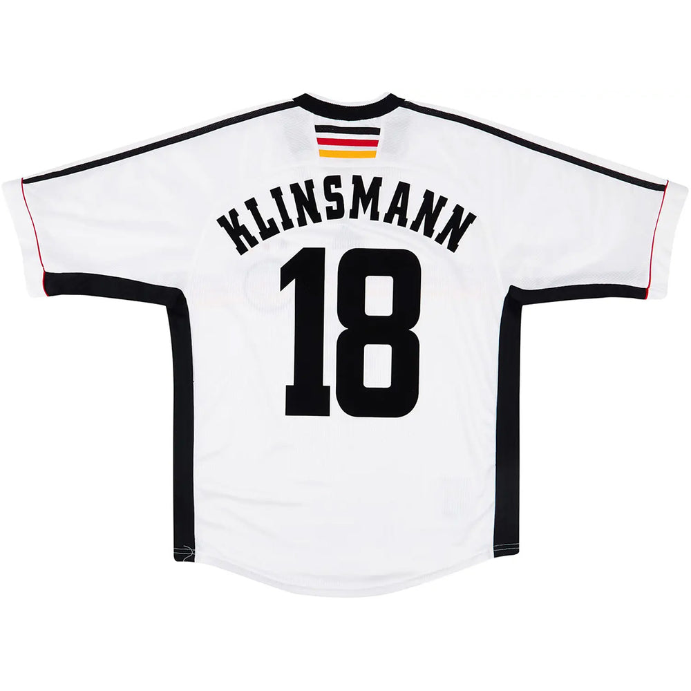 KLINSMANN #18 Retro Germany Home Jersey 1998