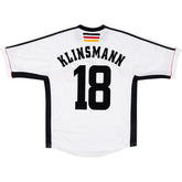 KLINSMANN #18 Retro Germany Home Jersey 1998