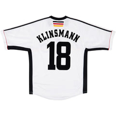 KLINSMANN #18 Retro Germany Home Jersey 1998