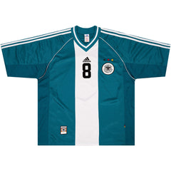 MATTHÄUS #8 Germany Away Retro Jersey World Cup 1998