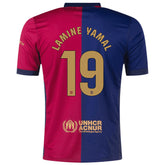 LAMINE YAMAL #19 Barcelona Home Jersey