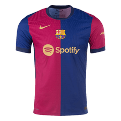 LAMINE YAMAL #19 Barcelona Home Jersey Player Version