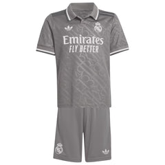 Kids Real Madrid Third Jersey Kit