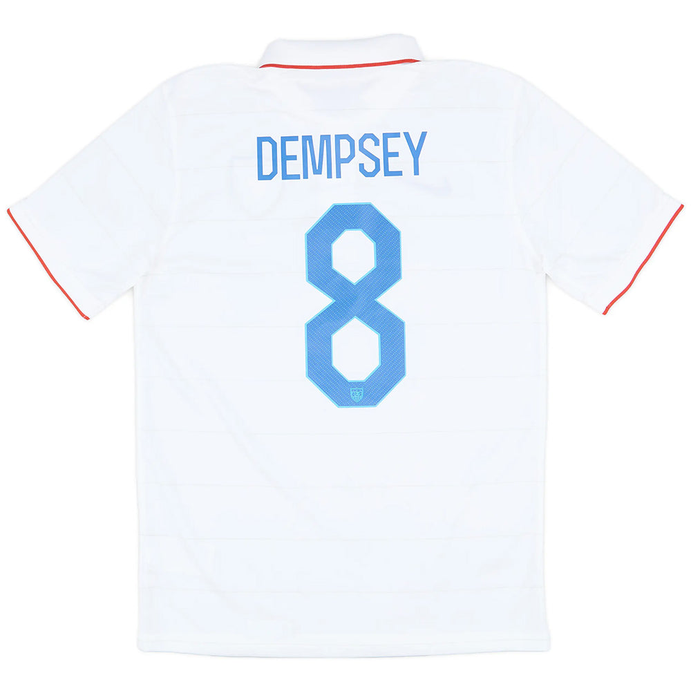 Dempsey #8 Retro USA Home Jersey 2014/15