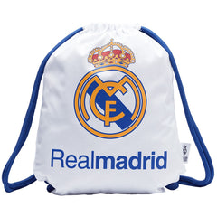 Real Madrid Crest Gymsack -White/Blue
