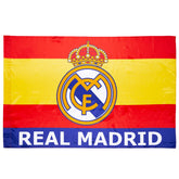 Real Madrid Spain Flag Large - Red/Yellow