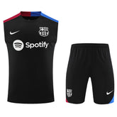 Barcelona Pre-Match Vest Kit(Jersey+Shorts)