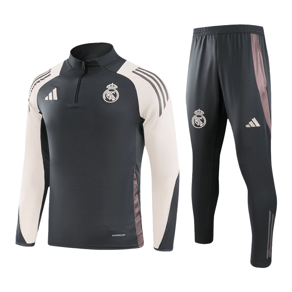 Real Madrid Zipper Sweat Kit(Top+Pants)