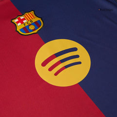 Barcelona 125th Anniversary Spotify Logo Without Text Home Jersey