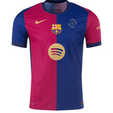 Barcelona 125th Anniversary Spotify Logo Without Text Home Match Jersey