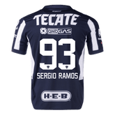 SERGIO RAMOS #93 Monterrey Home Jersey Player Version