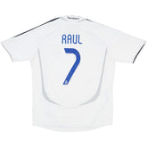 RAUL #7 Retro Real Madrid Home Jersey 2006/07