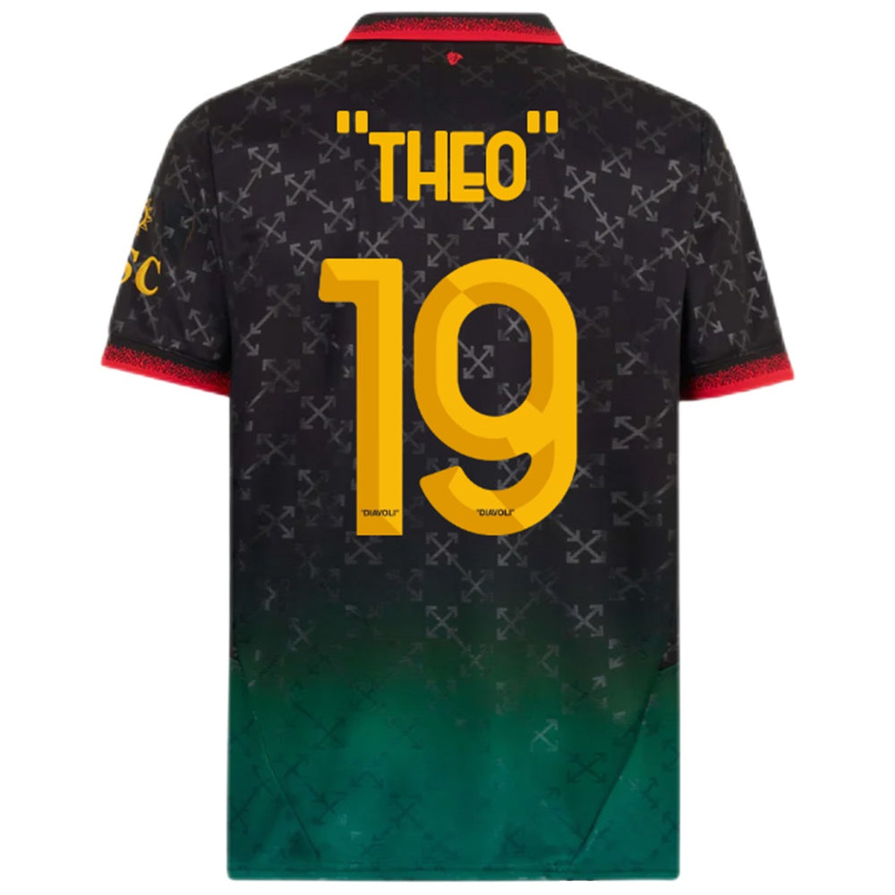 "THEO" #19 AC Milan Fourth Jersey