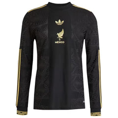 Mexico Third Long Sleeve Match Jersey Gold Cup Player Version 2025