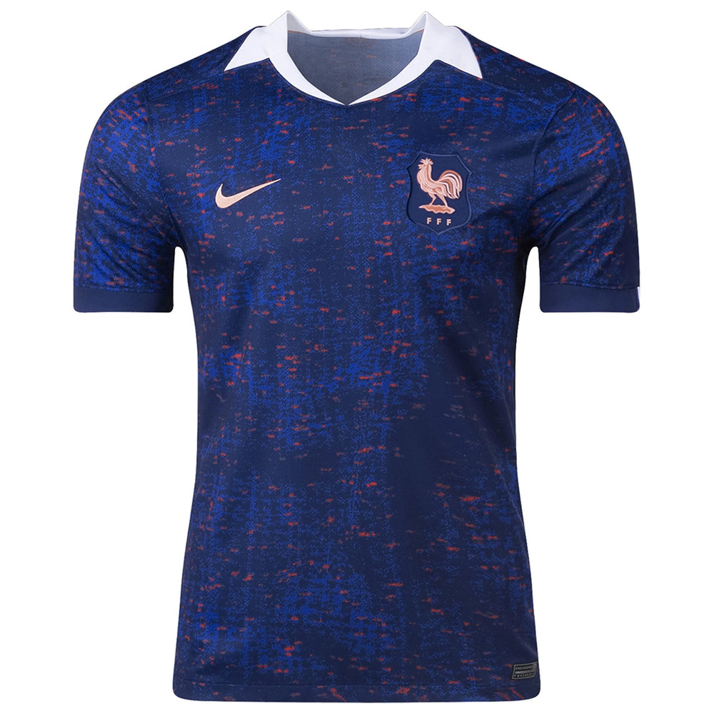 Men's France Home Jersey Women's Euro 2025