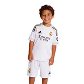 Kids Real Madrid Home Jersey Kit 2025/26