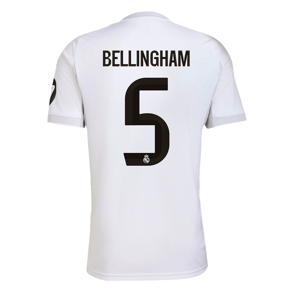 BELLINGHAM #5 Real Madrid Home Jersey 2025/26
