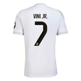 VINI JR. #7 Real Madrid Home Jersey 2025/26