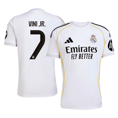 VINI JR. #7 Real Madrid Home Jersey 2025/26