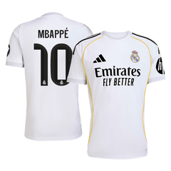 MBAPPÉ #10 Real Madrid Home Jersey 2025/26