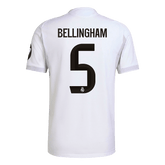 BELLINGHAM #5 Real Madrid Home Match Jersey Player Version 2025/26