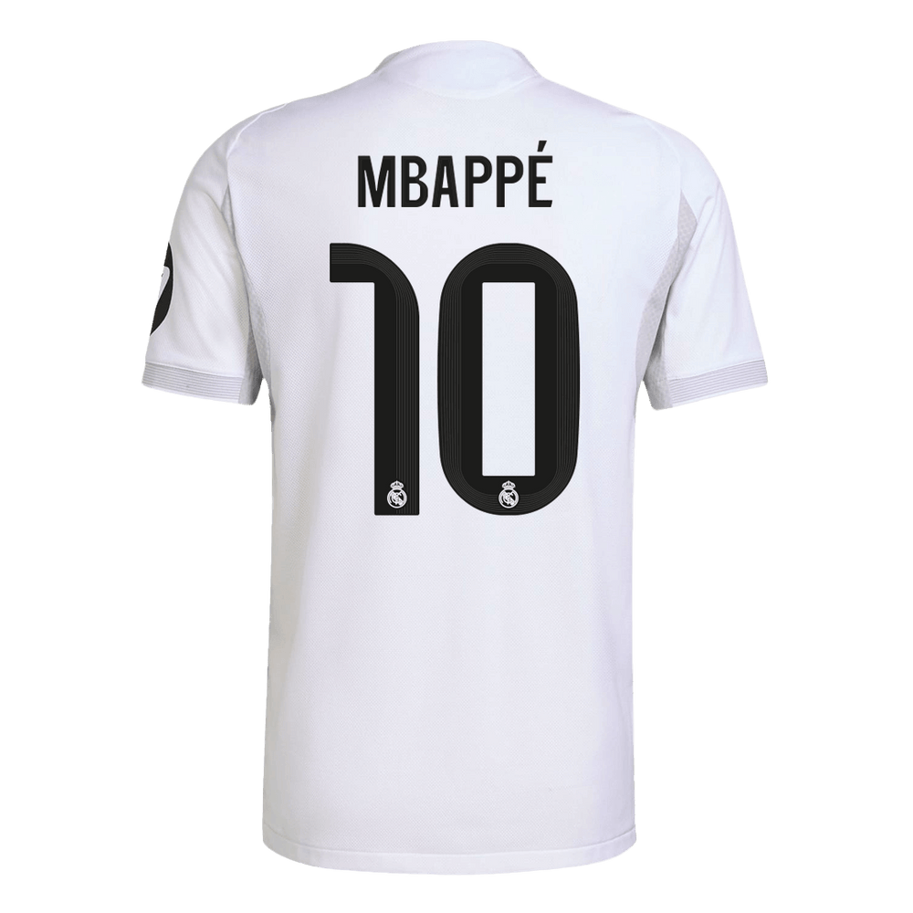 MBAPPÉ #10 Real Madrid Home Match Jersey Player Version 2025/26