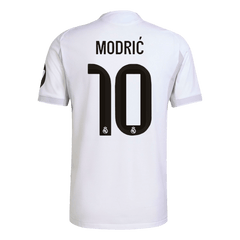 MODRIĆ #10 Real Madrid Home Match Jersey Player Version 2025/26