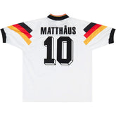 MATTHÄUS #10 Retro Germany Home Jersey 1992