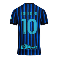 LAUTARO #10 Inter Milan Home Match Jersey Player Version 2025/26