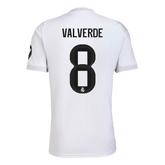 VALVERDE #8 Real Madrid Home Jersey 2025/26