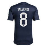 VALVERDE #8 Real Madrid Away Match Jersey Player Version 2025/26