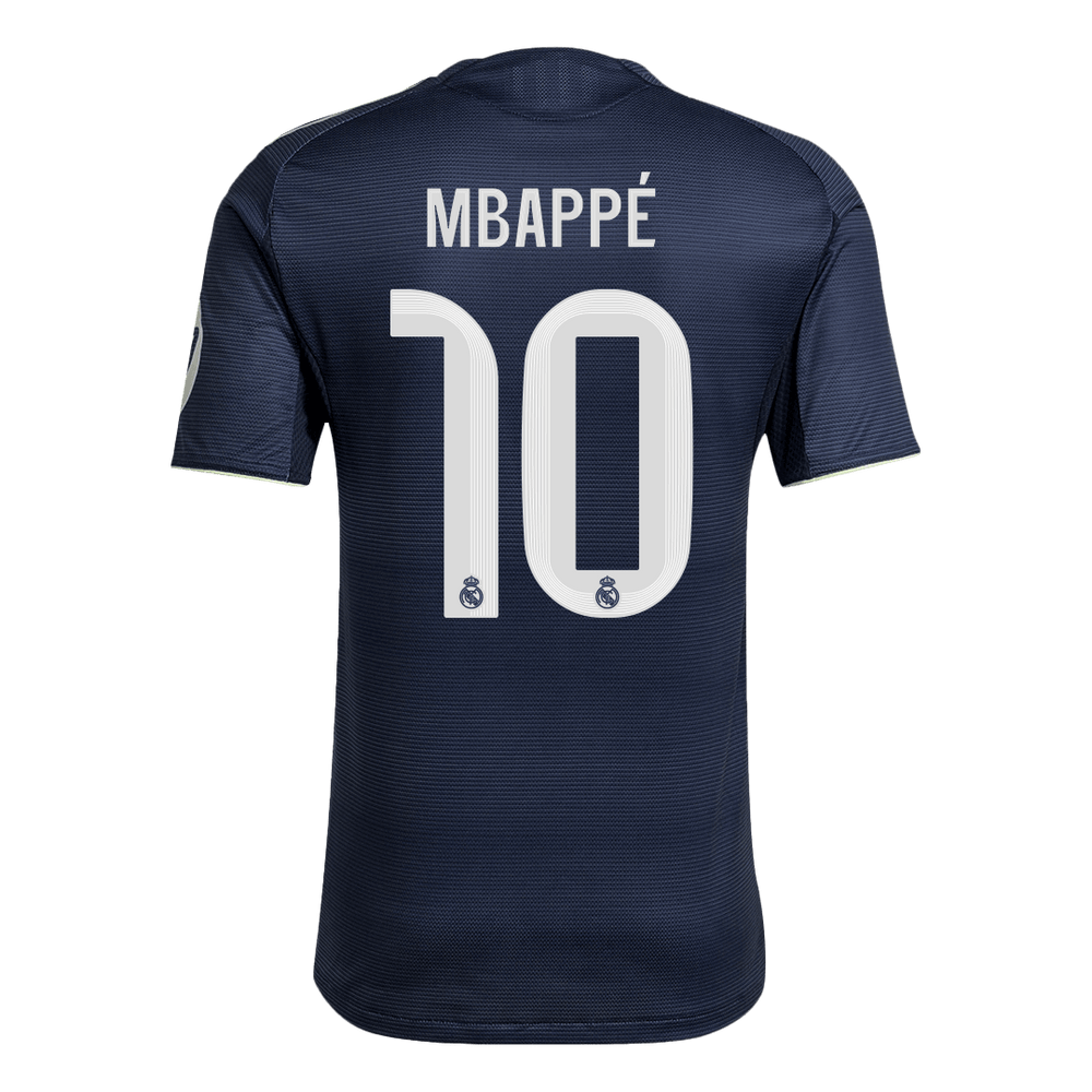 MBAPPÉ #10 Real Madrid Away Match Jersey Player Version 2025/26