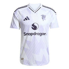B.FERNANDES #8 Manchester United Away Match Jersey Player Version 2025/26