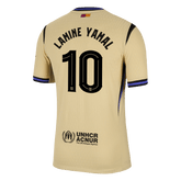 LAMINE YAMAL #10 Barcelona Away Match Jersey Player Version 2025/26 - UCL