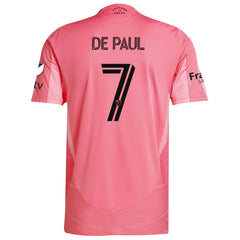 DE PAUL #7 Inter Miami Home Match Jersey Player Version 2025