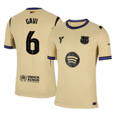 GAVI #6 Barcelona Away Match Jersey Player Version 2025/26 - UCL